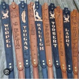 Leather Rifle/Shotgun Sling - Fairy Wolf Creations